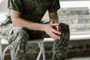 photo of a person wearing military fatigues