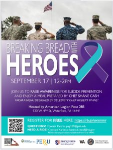 Breaking Bread with Heroes Lunch