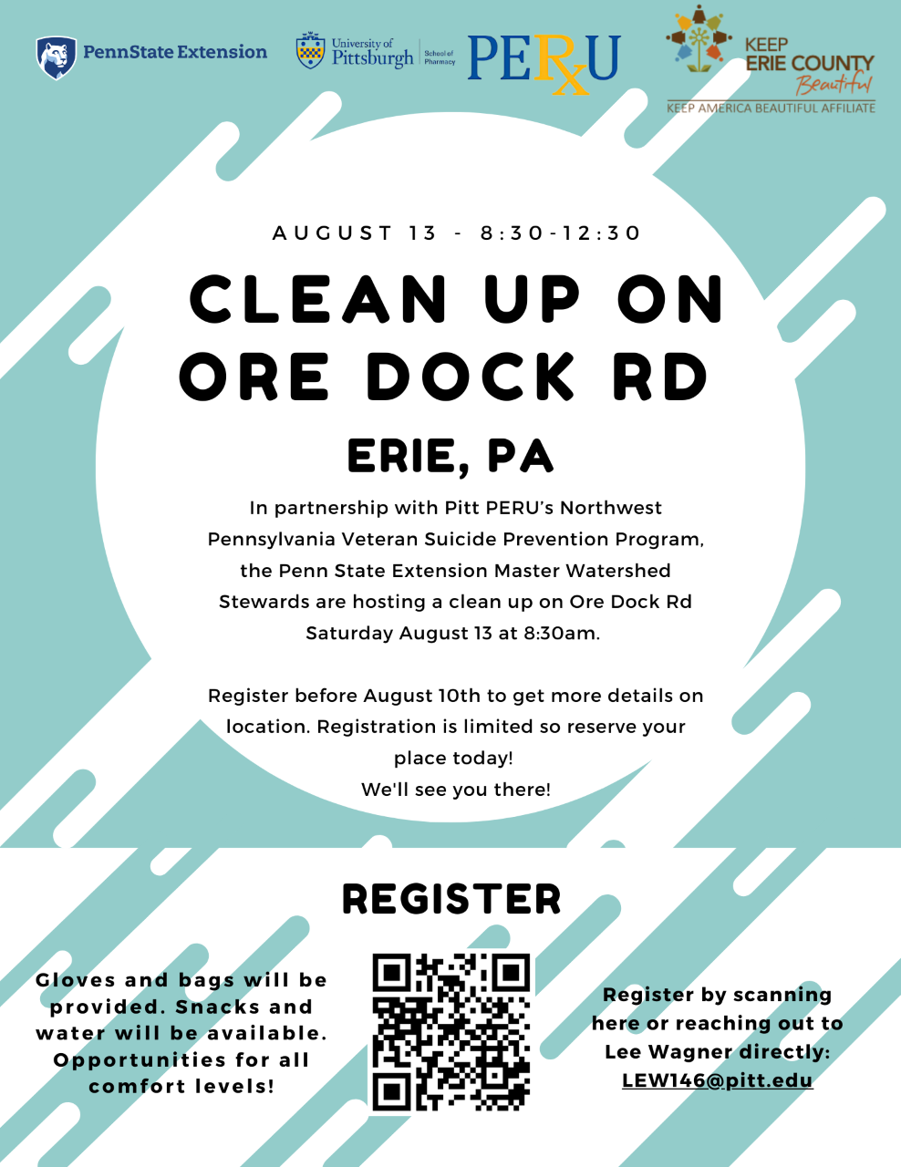 August 13 - Erie Clean Up