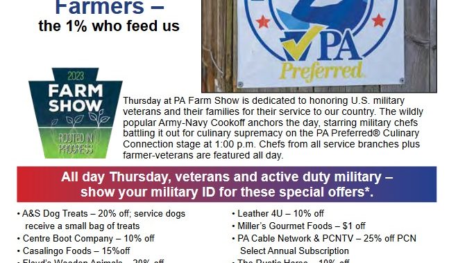 farm show vets day