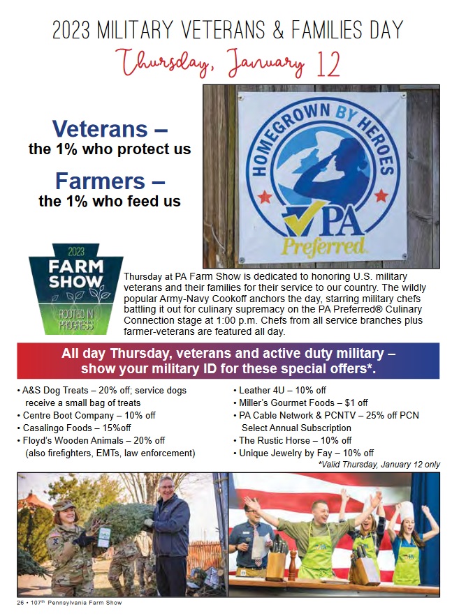 farm show vets day