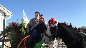 Josiah Fink and son at Heavenly Gaits Equestrian Center