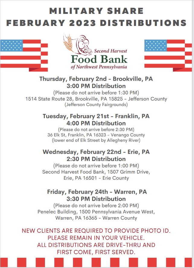 military share food bank