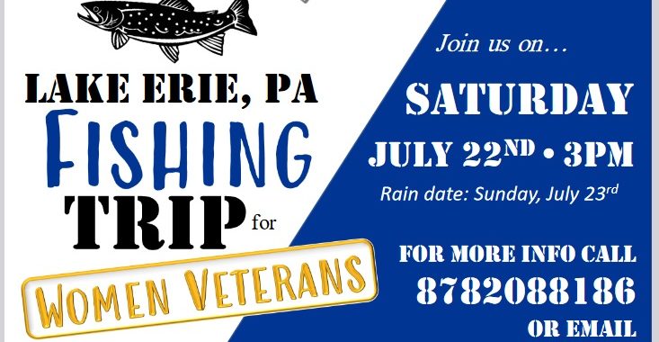 Lake Erie fishing trip flyer