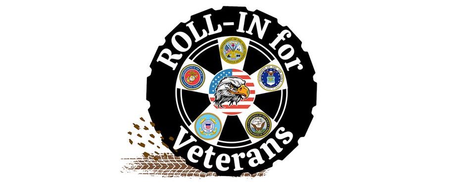 Roll-in for Veterans Erie logo