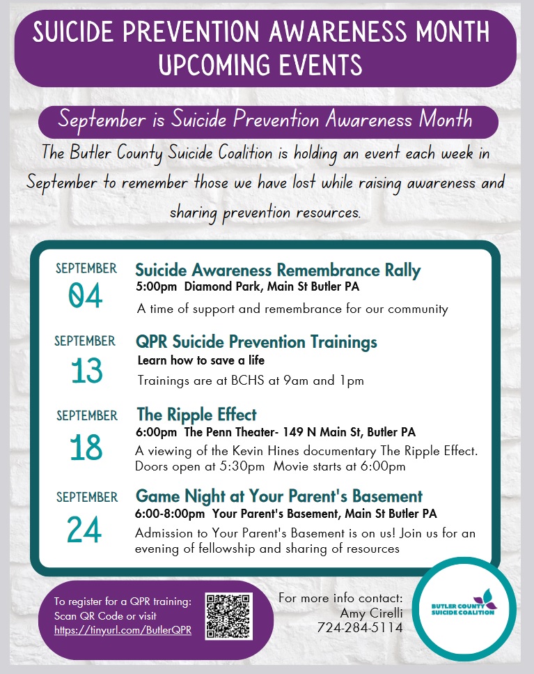 Butler Suicide Prevention